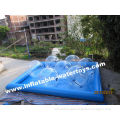 0.6mm Pvc Tarpaulin High Quality Swimming Inflatable Water Pools With Water Walking Balls